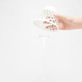 Swap abat-jour en métal perforé 1 - Bianco | Zafferano Italia