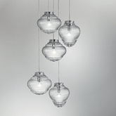 Bonnie suspension - Transparent | Zafferano Italia