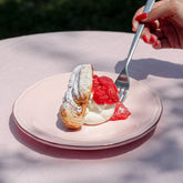 Asolo dessert plate ⌀ 21 - Light blue | Zafferano Italia