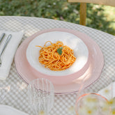 Asolo platzteller ⌀ 31,5 - Hellblauer Rand | Zafferano Italia
