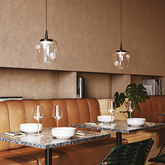 Bilia 230V hängelampe - Aluminium - Bronze / LED TRIAC  2700 / 18x324 cm | Zafferano Italia