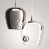 Bilia 230V hängelampe - Aluminium - Bronze / LED TRIAC  2700 / 18x324 cm | Zafferano Italia