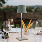Poldina lampe de table - Rouge | Zafferano Italia