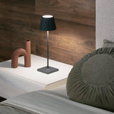 Poldina lampe de table - Rouge | Zafferano Italia