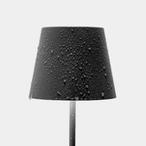 Poldina lampe de table - Rouge | Zafferano Italia