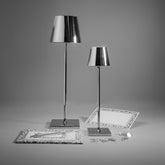Poldina lampe de table - Rouge | Zafferano Italia