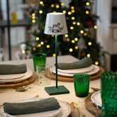 Poldina housse en métal - édition de noël - Arbres beiges | Zafferano Italia