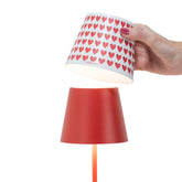 Poldina cover in metallo - love - Illuminazione | Zafferano Italia