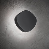 Ciottolo lámpara de pared - Gris oscuro | Zafferano Italia