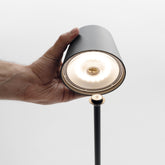 Poldina lampe avec piquet - Blanc | Zafferano Italia