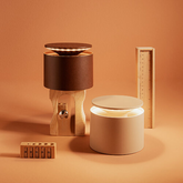 Push-Up lampe de table - Ocre | Zafferano Italia