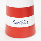 Ocean Cay table lamp - Red + White / LED TOUCH DIMMER 11/12 H. 2200 - 2700 - 3000 / 8x28.4 cm | Zafferano Italia