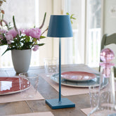 Poldina lampe de table - Rouge | Zafferano Italia