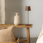 Poldina lampe de table - Rouge | Zafferano Italia