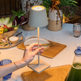 Poldina lampe de table - Rouge | Zafferano Italia