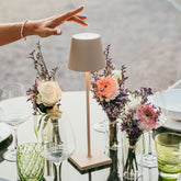 Poldina lampe de table - Rouge | Zafferano Italia