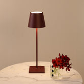 Poldina lampe de table - Rouge | Zafferano Italia