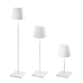Poldina XXL lámpara de pie - Blanco / LED TOUCH DIMMER 15 H. 2200 - 2700 - 3000 | Zafferano Italia