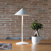 Pina L DESK tischleuchte - Weiß | Zafferano Italia