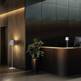 Poldina 230V lampadaire - blanc | Zafferano Italia