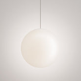 Sferis lámpara de suspensión - Blanco / 60x170 cm | Zafferano Italia