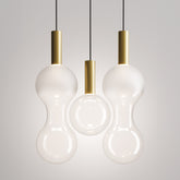 Sfera lampada a sospensione - Alluminio - Trasparente / LED TRIAC  2700 | Zafferano Italia