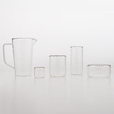 Intrecci tumbler - Bianco - Nero | Zafferano Italia