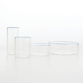 Intrecci tumbler - Bianco - Nero | Zafferano Italia