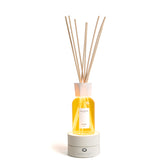 Aura Zafferano x Millefiori tischlampe mit diffusor - Weiß / LED TOUCH DIMMER 10/11 H. 2200 - 2700 - 3000 / 9.5x40 cm | Zafferano Italia