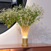 Soffio vase lampada da tavolo - Oro - Sabbiato | Zafferano Italia