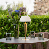 Flaminia table lamp - Oro | Zafferano Italia