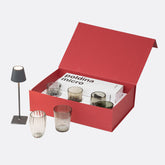 Joyful Gift Box melting pot gris mp00109 + poldina micro gris oscuro ld0490n3 - Joyful Gift Box | Zafferano Italia