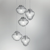 Bonnie suspension - Transparent | Zafferano Italia