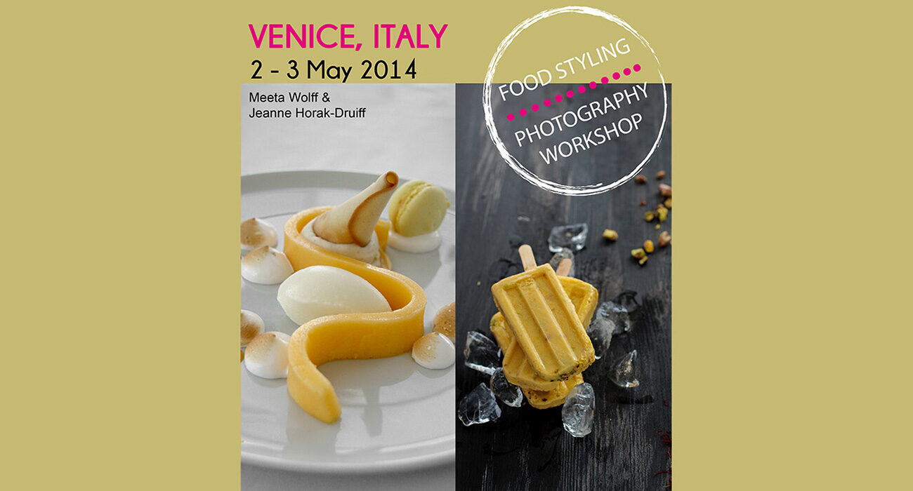 Zafferano supporter del Venice Food Styling and Photography Workshop