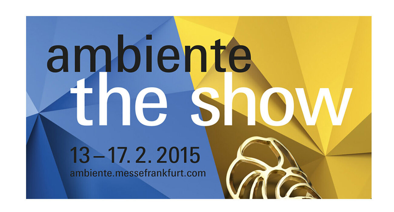 Save the date: Ambiente 2015