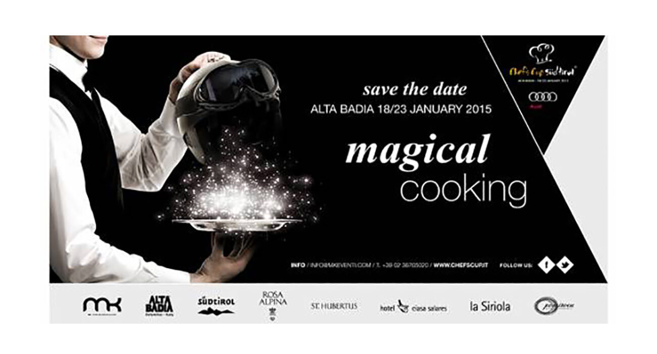 Save the date: Audi Chef’s Cup Sudtirol 2015, 18-23 gennaio