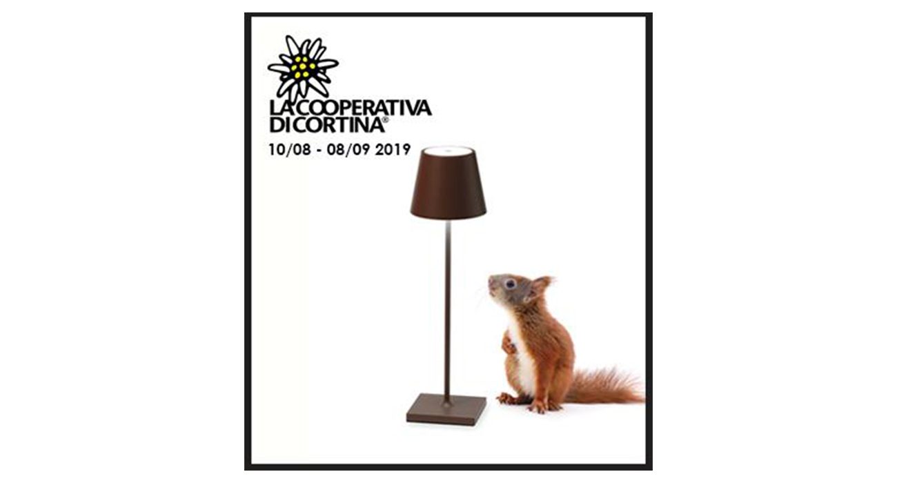The temporary shop at La Cooperativa di Cortina opens from 10 August – 8 September